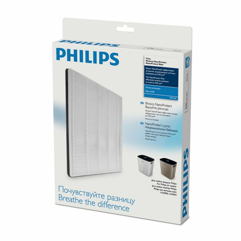 Philips FY1114/10 Filtro de repuesto (purificación del aire) para el purificador de aire HU5930/10