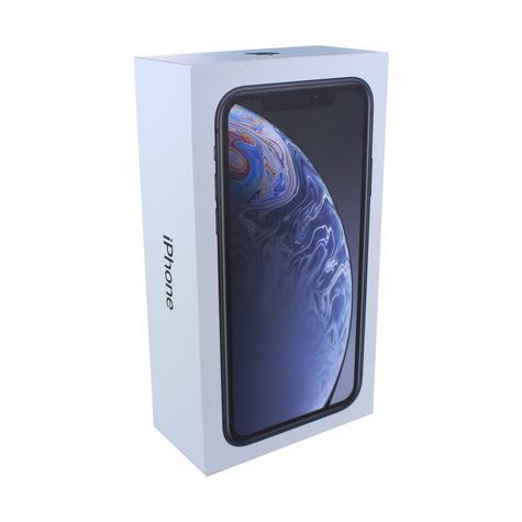 Apple iPhone Xr - Caja original - SIN dispositivo ni accesorios - Negro