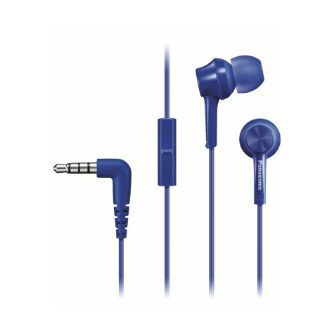 Panasonic Rp-Tcm115e-A In-Ear Headphones, Blue