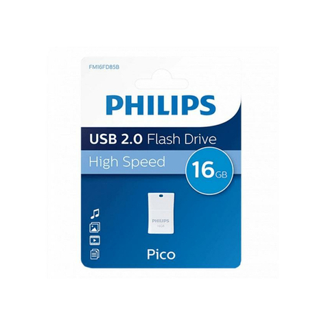 Memoria Usb Philips 16gb 2.0 Pico Fm16fd85b/00