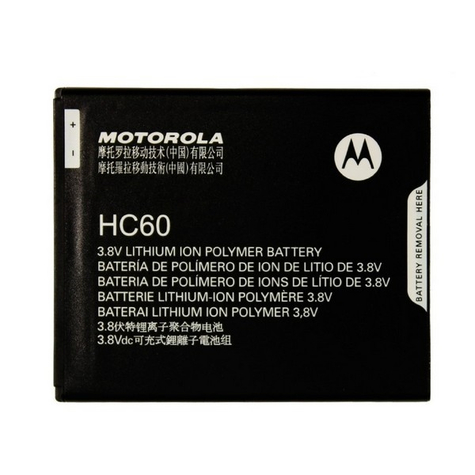 Motorola - Hc60 - Polímero Moto C Plus Xt1721, Xt1723, Xt1724, Xt1725, Xt1726 - 4000mah - Batería De Polímero De Iones De Litio - Batería