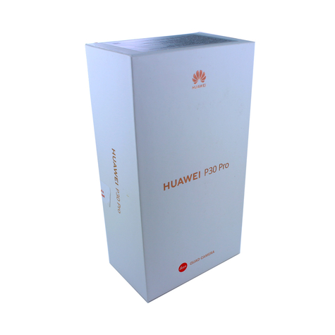 Huawei - P30 Pro - Caja De Embalaje Original Con Accesorios - Sin Dispositivo
