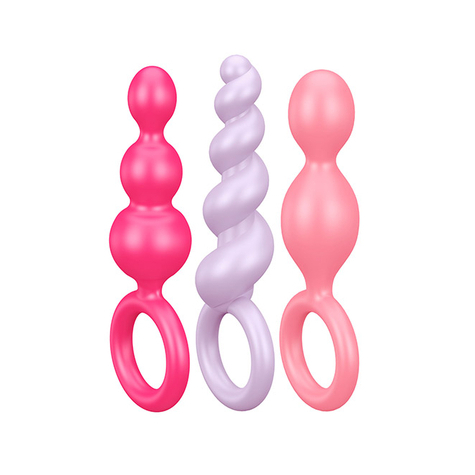 Satisfyer - Booty Call Coloured (Set Of 3)