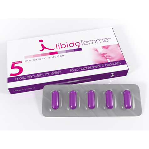 Libidofemme - Para Mujeres - 5 Cápsulas