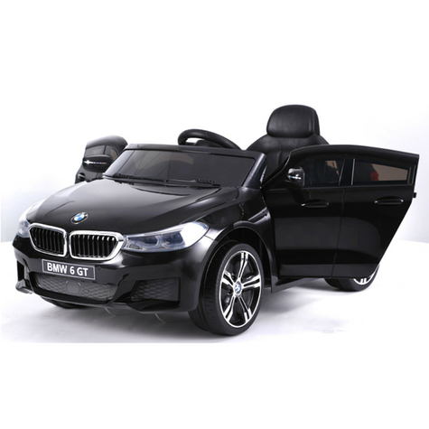 Kinderfahrzeug - Elektro Auto "BMW 6GT" - lizenziert - 12V, 2 Motoren+ 2,4Ghz+ Ledersitz+EVA