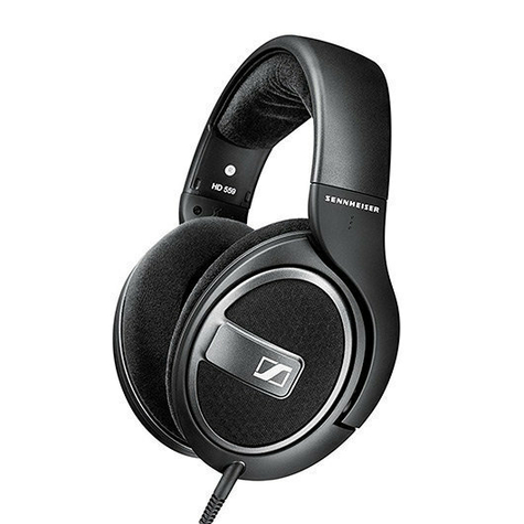 Sennheiser Hd 559 - Gaming - Headphones - Headband - Black - Wired - 3 M