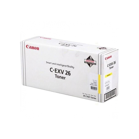 Canon C-Exv 26 - 6000 Páginas - Amarillo