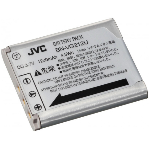 Jvc Bn-Vg212 - Litio-Ion (Li-Ion) - 1200 Mah - Videocámara - Everio Gz-V515 - Gz-Vx715 - Gz-V500 - Gz-Vx700 - 3,7 V - 1 Unidad(Es)