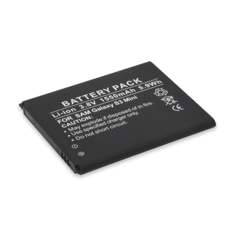 Batería Ansmann Para Teléfono Móvil Li-Ion 1500 Mah - Para Samsung Galaxy S Iii Mini