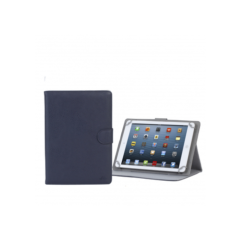 Rivacase 3017 - Folio - Universal - Apple Ipad Air - Samsung Galaxy Tab 3 10.1 - Galaxy Note 10.1 - Acer Iconia Tab 10.1 - Asus... - 25,6 Cm (10,1 Pulgadas) - 367 G - Azul