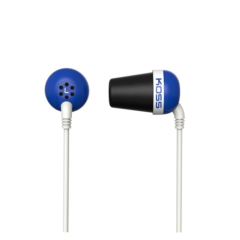 Koss Plug B - Auriculares - In Ear - Azul - Con Cable - 1,2 M - In Ear