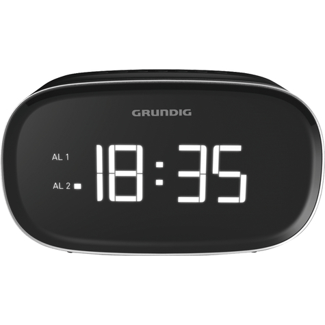 Grundig Sonoclock 3000 - Reloj - Digital - Am,Fm - 2 W - Led - Negro