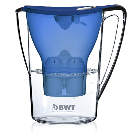 Bwt Penguin - Carafe - Blue - 2.7 L - 1.5 L - 113 X 278 X 252 Mm