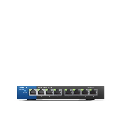 Linksys Lgs108 - No Gestionado - Gigabit Ethernet (10/100/1000)
