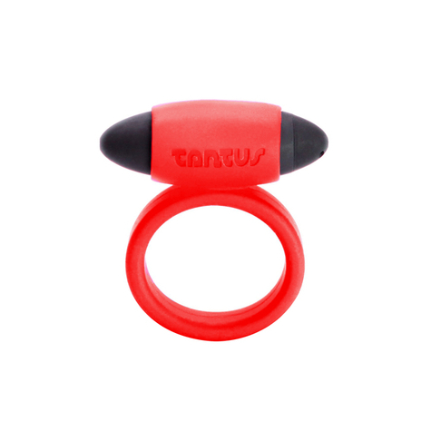 Vibrating Super Soft Ring Red