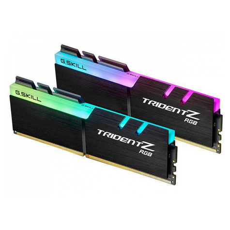 G.Skill Trident Z Rgb (For Amd) F4-3600c18d-16gtzrx - 16 Gb - 2 X 8 Gb - Ddr4 - 3600 Mhz - 288-Pin Dimm