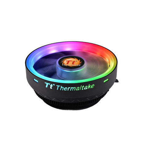 Thermaltake Ux100 Argb Lighting - Prozessor - Kühler - 12 Cm - Lga 1150 (Buchse H3) - Lga 1151 (Buchse H4) - Lga 1155 (Socket H2) - Lga 1156 (Socket H) - Lga 775... - Amd A - Amd Athlon - Amd Ryzen - Intel® Celeron® - Intel® Core™ I3 - Intel Core I5 - Int
