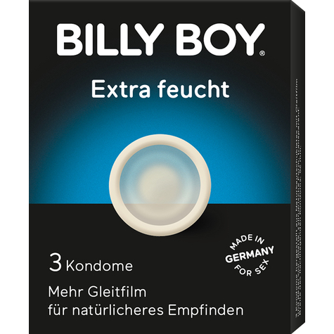 Billy Boy Extra Wet 3 Piezas.