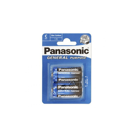 Batería Panasonic Baby R14 (2 Blist. Ve) C