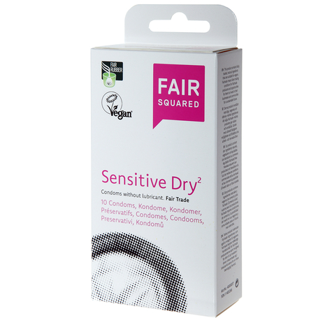 Fair Squared Sensitive² Dry 10 Unidades.