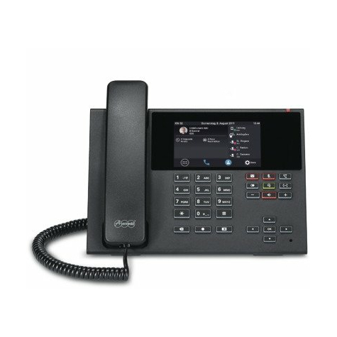 Auerswald COMfortel D-400, teléfono SIP, con opción de expansión