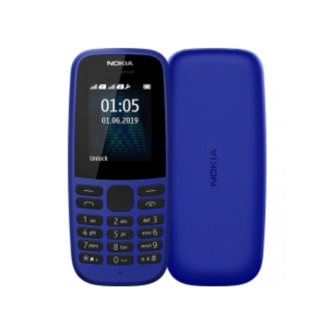 Nokia 105 Dual Sim (2019) Azul