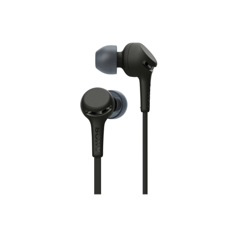 Sony Wi-Xb400b Auriculares De Oído Con Graves Adicionales, Negro