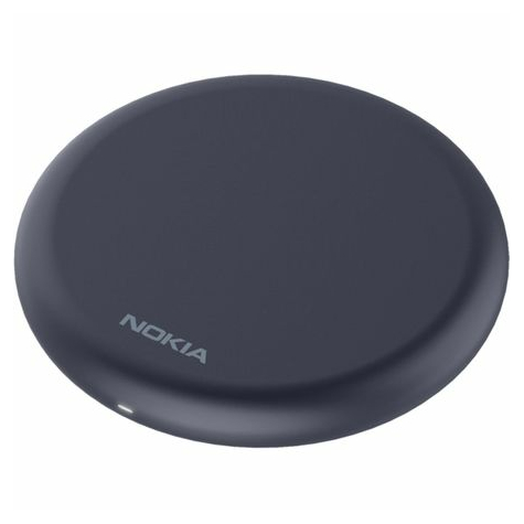 Almohadilla De Carga Inalámbrica Nokia Dt 10w Azul Nocturno Qi Standart Charging