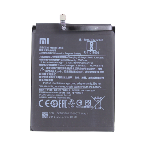 Xiaomi Bm3e Xiaomi Mi 8 3400mah Batería De Iones De Litio