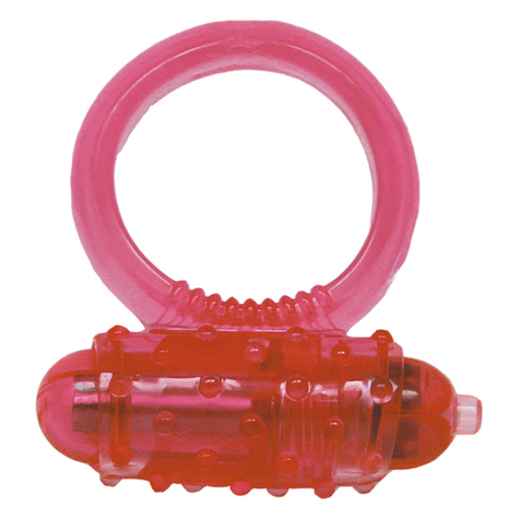 Silicone Soft Cock Ring Pink With Vibr.