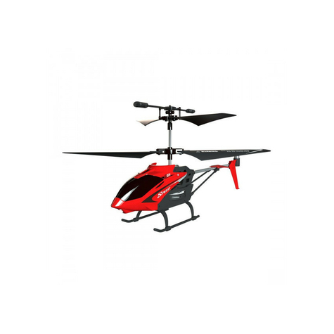 Helicóptero Syma S5h Función Hover 3 Canales Infrarrojos Con Giroscopio (Rojo)