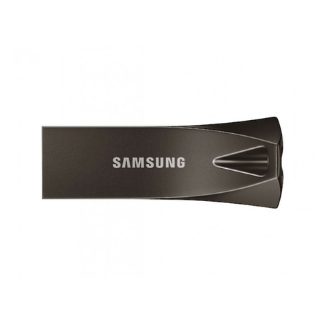 Memoria Usb Samsung Bar Plus 128gb Gris Titán Muf-128be4/Apc