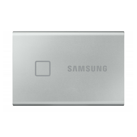 Ssd Portátil Samsung T7 Touch 500gb Plata Mu-Pc500s/Ww