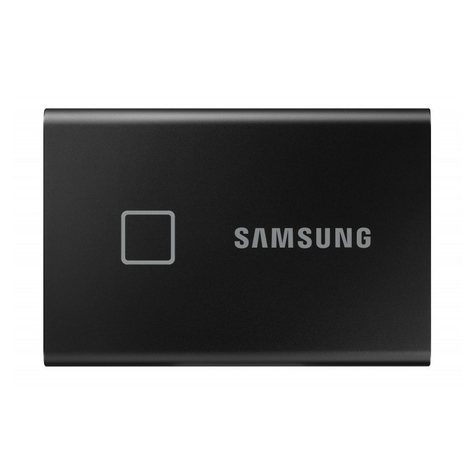 Ssd Portátil Samsung T7 Touch 1tb Negro Mu-Pc1t0k/Ww