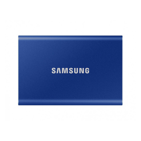Ssd Portátil Samsung T7 500gb Indigo Blue Mu-Pc500h/Ww