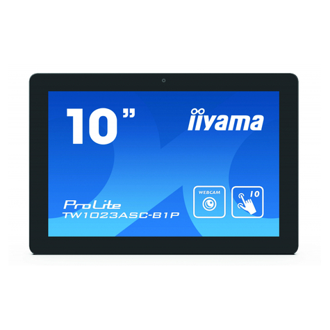 Iiyama 25.5cm (10.1)1610 M-Touch Ips Mhdmi Tw1023asc-B1p