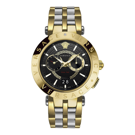 Versace Vebv00519 V-Race Reloj De Hombre Dualtimer