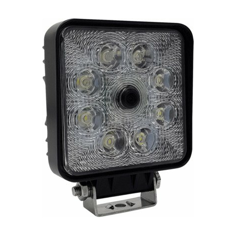 Carguard Rav-S Work Camera With Floodlight, 700tvl, 140â°, Black, 9-32v, Pal