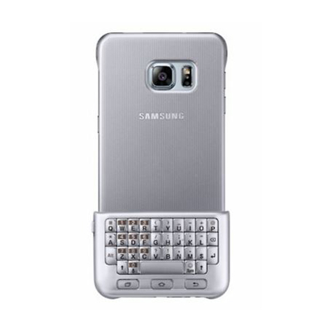 Samsung Ejcg928 Teclado Cubierta G928f Galaxy S6 Edge Plus Plata