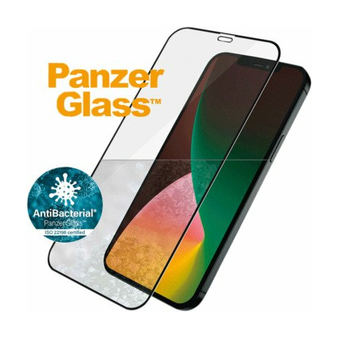 Panzerglass Apple Iphone 12 Max / 12 Pro Cf Antibacteriano E-To-E, Negro