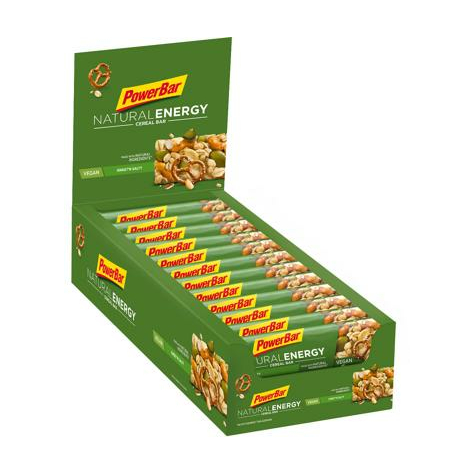 powerbar natural energy cereal, 24 x 40 g barrita