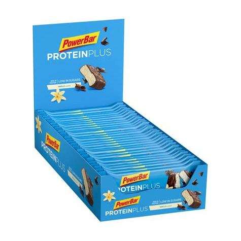 Powerbar Protein Plus Low Sugar, Barra De 30 X 35 G