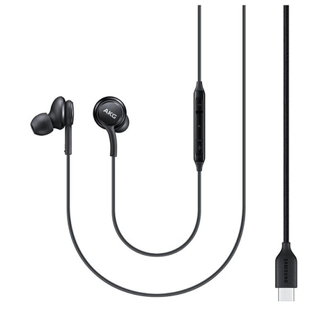 Samsung Eoic100bbeg Original Akg Inear Type C Headset / Headphones Black