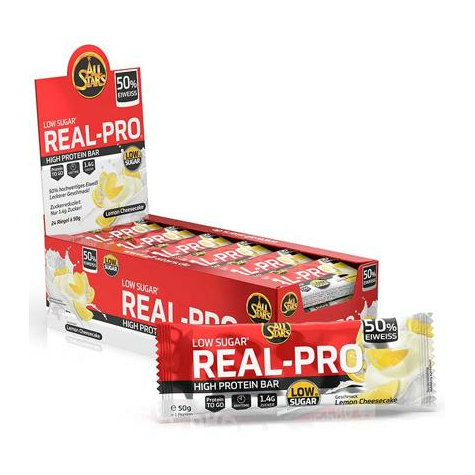 All Stars Real-Pro 50% Protein Bar, 24 X 50g Bars