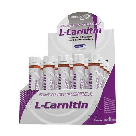 best body nutrition l-carnitina, 20 ampollas de 25 ml