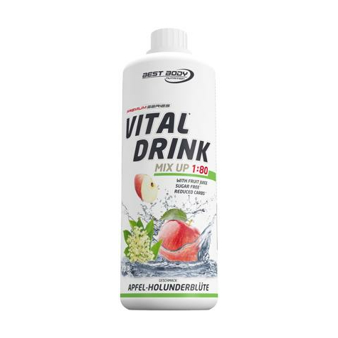best body nutrition vital drink, botella de 1000 ml