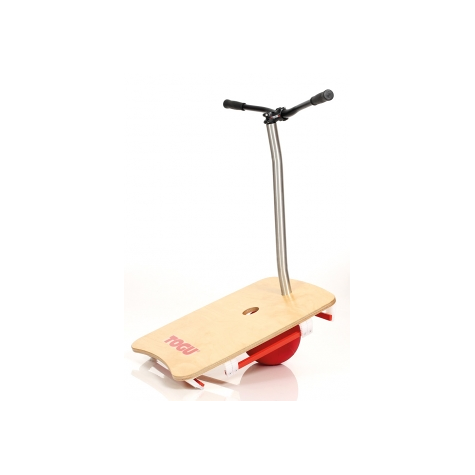 Togu Bike Balance Board Pro, Color Madera Con Rojo