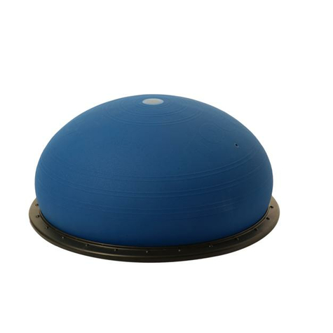 Togu Jumper Pro Trampoline Ball, Rojo/Azul/Negro