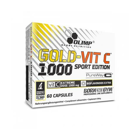 Olimp Gold-Vit C 1000 Sport Edition, 60 Cápsulas