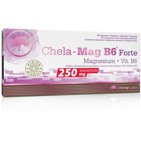 Olimp Chela Mag B6 Forte, 60 Cápsulas